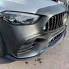 Adecuado para 22 Mercedes-Benz Clase C Nueva Surround W206 Modificado y Mejorado Ensamblaje de Parachoques Delantero C63 Cubierta Deportiva Grande Surround