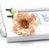 Cabeça de crisântemo artificial flor de seda multicamadas decoração de casa artesanato diy material de acessórios