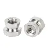Porca Hexagonal de Aço Inoxidável 304 Twist-Off Antifurto 316L Porca Twist-Off Antidesmontagem M6M8M10 M12