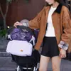 Bolsa Pequena Portátil para Carrinho, Nova Bolsa de Mamãe Elegante de Grande Capacidade, Pode Ser Guardada ao Levar o Bebê para Passear, Bolsa de Mamãe Portátil