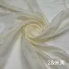 Algodão Tencel é Macio e Resistente a Amassados, Série de Tecidos de Organza, Transparente à Luz mas Não Transparente, Tecido Fosco de Alta Qualidade para Designer
