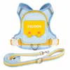 Mochila Arnés para Mascotas para Viajes al Aire Libre, Arnés para Perros Anti-Escape, Almacenamiento Conveniente de Suministros para Mascotas