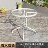 Mesa Plegable para Exteriores Vidrio Templado Mesa Redonda Pequeña Mesa Cuadrada Mesa de Comedor para Ocio Mesa Portátil Simple para el Hogar para Apartamentos Pequeños