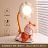 Lámpara de Mesa Linda para Niña Lámpara de Mesita de Noche para Dormitorio Luz Casual de Lujo Ligero Celebridad de Internet Decoración Romántica Gabinete de Dormitorio Principal de Boda Luz de Noche