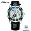 Reloj Mecánico para Hombre Chenxi, Luminoso, Resistente al Agua, Estilo de Negocios de Moda, Reloj para Hombre, Venta al por Mayor del Fabricante, Transfronterizo, Provincia de Guangdong