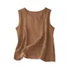 2026 Comercio Exterior Transfronterizo Europeo y Americano Ropa de Mujer Amazon Chaleco de Punto de Bambú para Mujer Suéter Holgado sin Mangas Chaleco Top t