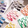 Ins Crown Hairpin Conjunto de 3 peças Verão All-match Sweet Bangs Broken Duckbill Clip High-grade Side Hairpin Headwear