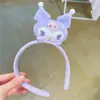 Diadema de muñeca tridimensional de dibujos animados súper linda Yugui dog melody diadema de felpa estilo coreano celebridad de internet antideslizante pinza para el cabello que combina con todo