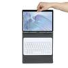 Adecuado para panel plano doméstico de 10,6 pulgadas, funda de cuero especial, funda de cuero con teclado Bluetooth especial de 10,8 pulgadas, funda especial de dos pliegues