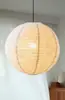 Lustre de arte em linho estilo wabi-sabi japonês Isamu Noguchi, lustre para sala de jantar, iluminação para decoração de casa, sala de estar, sala de jantar, lustre para quarto
