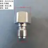 Conector de Tubería de Acero Inoxidable de Alta Presión de 3/8 para Máquina de Lavado de Autos Conector Rápido para Pistola de Agua Accesorio para Máquina de Limpieza Pieza Final de Pistola de Agua 1