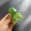 Pente Gua Sha Pente de Massagem Atacado Ferramenta de Terapia do Couro Cabeludo de Resina Ferramenta de Beleza dos Meridianos de Cinco Pontas Pente com Cabo de Cinco Pontas
