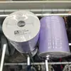 Cinta de satén de doble cara de 3 cm de ancho, 900 yardas, 3 cintas blancas estándar, 1 cinta negra, 1 cinta blanca, cinta A12 con acabado satinado