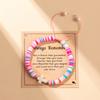 Explosiones Transfronterizas Tarjeta de Joyería Estilo de Moda Simple Varios Colores Pulsera de Cerámica Suave Cruzada Pulsera Ajustable