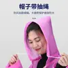 Impermeable desechable, portátil y ligero, adecuado para rafting al aire libre y viajes, versión engrosada para adultos y niños, poncho de lluvia talla única