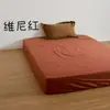 Estilo 2026 Algodão de Fibra Longa Peça Única 100% Algodão Percal Escovado Capa de Edredom Lençol de Cama Cor Sólida Algodão Puro Outono/Inverno Cama de 1,8m
