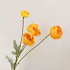 Ornamento de Arte de Flores Artificiais DIY Decoração Romântica de Casamento Decoração de Mesa de Cabeceira de Casamento Flor Artificial Falsa Cor Monet