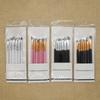 Pincel para sombras de ojos con pelo de caballo pequeño, 7 pinceles para maquillaje de ojos con pelo de animal, herramientas de maquillaje de belleza, pincel para sombras de ojos puntuales
