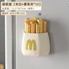 Saco Magnético Fofo de Desenho Animado para Lanches na Geladeira Clip Selador para Temperos de Comida Armazenamento Multifuncional