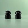 Tampas de Frascos Black Opium, Tampas de Frascos de Perfume, Tampas de Frascos de Plástico, Tampas de Frascos de Cosméticos, Tampas de Frascos de Vidro, Processo de Verniz, Serigrafia, Estampagem a Quente