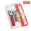 Cortauñas Angulado Estilo Alemán Transfronterizo Set de Herramientas de Manicura de 10 Piezas Lima de Uñas Plegable Portátil de Gama Alta Set Personalizado de Cortauñas