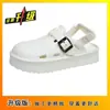 Pantuflas de Exterior para Mujer con Sensación de Caminar sobre las Nubes, Nuevo Estilo Verano y Otoño 2025, Pantuflas de Suela Gruesa Ultrarrápidas, Sandalias de Punta Cerrada para Uso en Casa