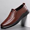Sapatos de couro casuais ocos sandálias de buraco respirável sapatos casuais slip-on fundo macio superfície macia sapatos da moda AliExpress entrega de uma peça