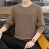 Sudadera de otoño para hombre transfronteriza, top moderno y a la moda, ropa de jacquard estilo europeo, sudadera de marca moderna para hombre