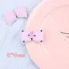 Tela Fresca Coreana Bordado Flor de Cinco Pétalos Corazón Lazo Estéreo Accesorios DIY Costura Cuentas Pin de Flor Pequeña Accesorios