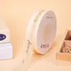 Fita de Gaze Inglesa com Carimbo Dourado de Neve para Decoração de Bolo de Aniversário com Laço de Fita para Amarrar Buquê de Presente Floral