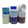 Rollo Heyongxing Etiqueta Autoadhesiva Personalizada Papel Recubierto Papel Sintético PVC Impresión Colorida Logotipo Marca Registrada Pegatina