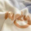 Juego de Cama de Cuatro Piezas de Terciopelo de Leche de Dibujos Animados para Invierno, Espesado, de Terciopelo Coral, Sábanas, Funda Nórdica, Juego de Cama de Tres Piezas de Nantong, Funda Nórdica con Forro Polar