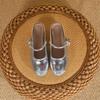 Zapatos de Mujer Verano Mujer 2025 Nueva Moda Baotou Zapatos de Media Caña Femeninos Versátiles Zapatos de Mujer Suelas Blandas Que No Cansan los Pies