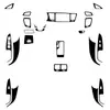 Adecuado para 13-16 Kia Zunkai K7 Panel Decorativo de Pegatina para Salida de Aire de la Palanca de Cambios del Control Central Color Negro Piano Interior