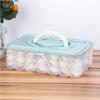 Caja de almacenamiento para dumplings una generación de caja multicapa para mantener la frescura en el refrigerador caja para dumplings congelados fondo antiadherente apilable huevos Especial
