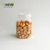 Botella de Envasado de Alimentos de Plástico de 420 ml Calibre 65 Bote para Galletas de Nueces Botella para Snacks Bote para Dulces Botella para Semillas de Melón de Diámetro Grande
