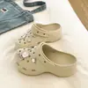 Diseño Versátil y Único: Zuecos Eva para Uso Diario al Aire Libre en Verano, Pantuflas Casuales Cerradas de Estilo Coreano para Mujer