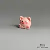 Nuevas Figuras de Resina 3D del Zodiaco Juguetes Lindos y Modernos de Caja Sorpresa Decoración de Escritorio/Coche Llavero