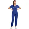 Uniformes médicos personalizados con impresión por transferencia de calor, trajes de quirófano elásticos en cuatro direcciones, varios diseños para centros de atención posparto, entrega rápida en lotes pequeños