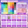 Popular kit de manualidades con cuentas DIY, fusión creativa de cuentas, plancha para cuentas, caja de almacenamiento multifuncional, herramientas para cuentas
