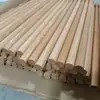 Pasamanos Personalizados de Madera Maciza, Pasamanos de Escalera de Madera, Pasamanos Redondos, Pasamanos de Madera de Haya, Madera de Roble, Roble Rojo, Madera Natural