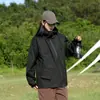 Chaqueta con capucha de nicho nueva para Primavera y Otoño 2026, Cortavientos, Impermeable, Resistente a los arañazos, Triple protección, Chaqueta de viaje para exteriores