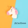 Accesorios de resina para manualidades, unicornio arcoíris, accesorios para el cabello para niños, tocados, caja de almacenamiento, materiales hechos a mano