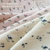 Pantaletas de Algodón Estilo Japonés Antibacterianas 10A Estampado Floral Completo Nuevas de Cintura Media Extendida Cómodas Transpirables para Chicas Jóvenes