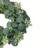 Planta de simulação fresca folhas de eucalipto cavalo-marinho grama pequena grinalda Amazon novas decorações de casa de férias guirlanda pendurada