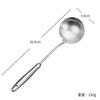 Juego de Cocina Espátula Mango de Calabaza Acero Inoxidable 304 Personalizado Espátula para Freír Cuchara para Sopa Utensilios de Cocina Diarios para el Hogar