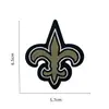 Pegatinas de Tela Bordadas Personalizables con Logo de Equipo de Fútbol de la Liga Mayor de la NFL Pegatinas Decorativas para Ropa Mochila
