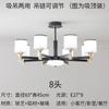 Sala de Estar Novo Estilo Atmosfera Simples Moderna Nórdico À Prova de Poeira Sala de Jantar Quarto Lâmpada Luz Luxo Novo Estilo Chinês Pacote Lâmpadas