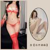 Golden Night Lingerie Sexy Biquíni Sexy de Três Pontas Virilha Aberta Temptation plus size qqny Passion Pijama de Renda
