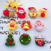 Serie Navideña de Dibujos Animados Calcetines de Campana Alce Muñeco de Nieve Pasador Cuerda para el Cabello Funda para Teléfono Accesorios de Comercio Exterior para DIY